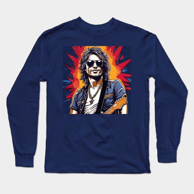 ROCK STAR Long Sleeve T-Shirt by likbatonboot